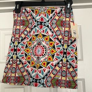 NWT Billabong Geo Print Body Con Skirt